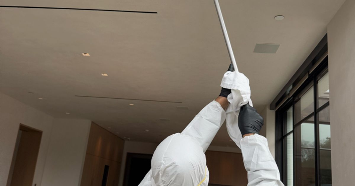 fire damage restoration work by Go Green Restoration