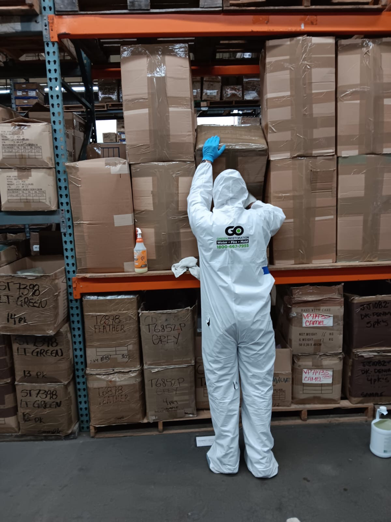 Fire damage restoration - commercial fire damage